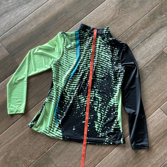 Jamie Sadock Sunsense long sleeve quarter zip women's golf shirt size medium - Picture 6 of 9